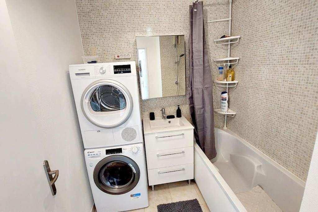 Cosy Home 2, 2 Chambres, 6 Personnes, 3 Min Gare, Parking Cergy Luaran gambar