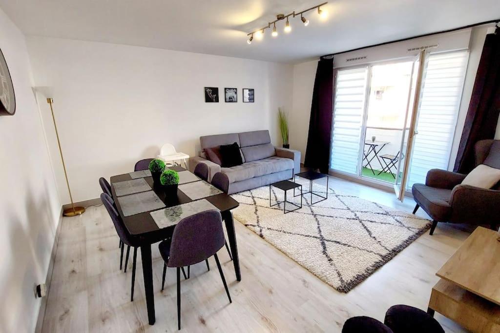 Cosy Home 2, 2 Chambres, 6 Personnes, 3 Min Gare, Parking Cergy Luaran gambar
